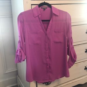 Express slim fit portfolio shirt - size small